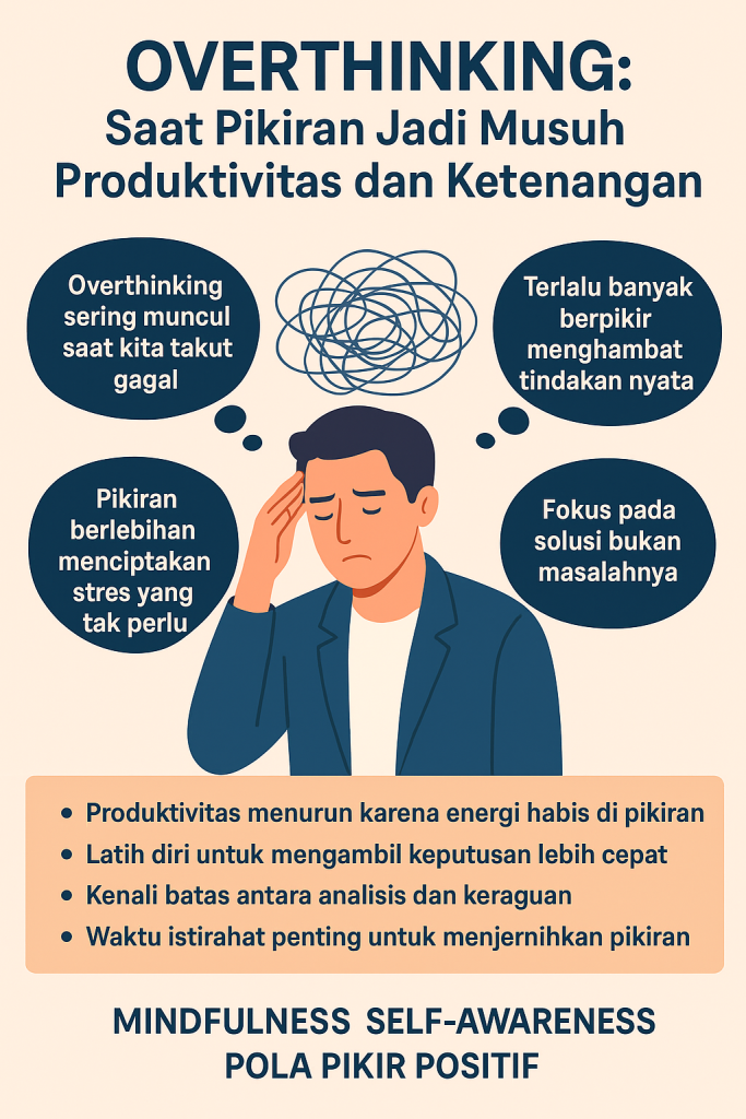 Overthinking: Saat Pikiran Jadi Musuh Utama Produktivitas