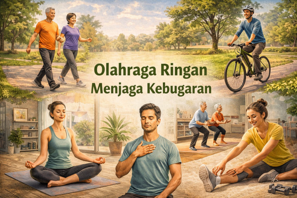 Olahraga Ringan yang Efektif Menjaga Kebugaran