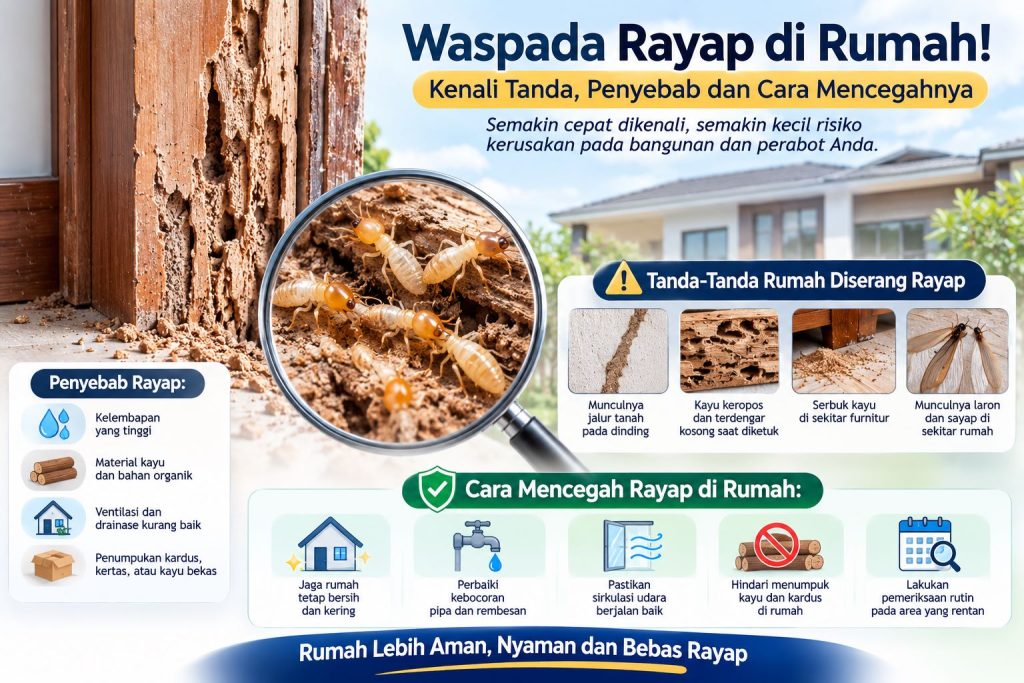 Waspada Rayap di Rumah