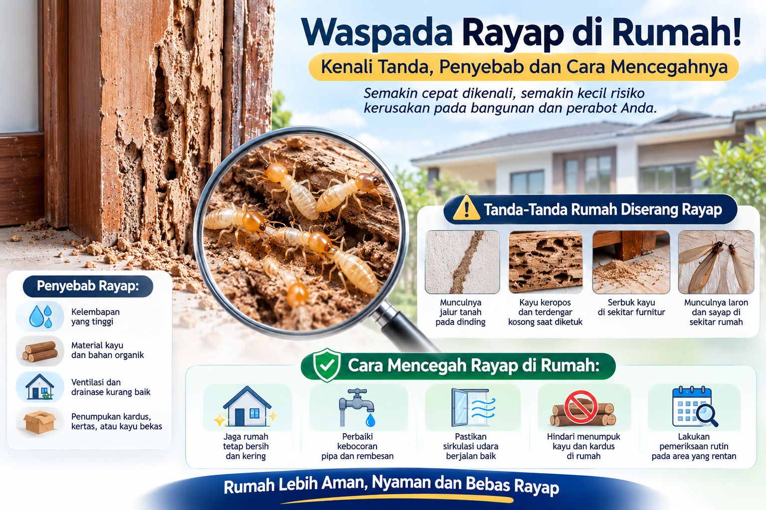 Waspada Rayap di Rumah